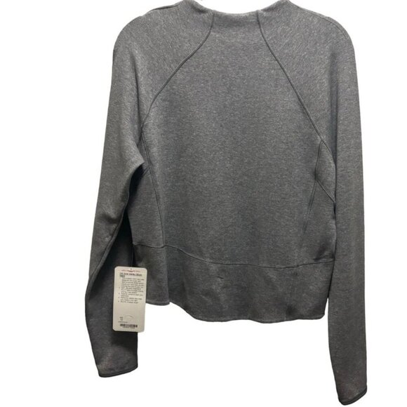 Lululemon Athletica Womens Hill And Valley Mock Neck Pullover Size 12 - Picture 2 of 10